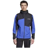 Adidas Terrex Xperior Hybrid Rain.rdy Jacke - Semi Lucid Blue / Black - 2XL
