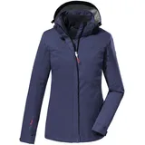 KILLTEC Damen Funktionsjacke/Outdoorjacke mit abzippbarer Kapuze, KOS 133 WMN JCKT, denim, 48,