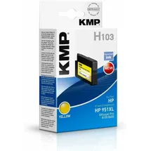 KMP H82 kompatibel zu HP 951XL gelb