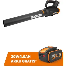 Worx Akku-Laubbläser WG547E.9 PowerShare 20 V Solo