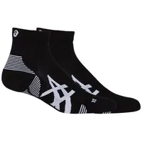 Asics Cushion Run Quarter Socken 2 Paar Schwarz 36-38