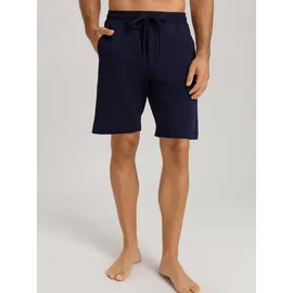 Hanro Pyjamashorts Natural Living Blau L