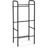 Relaxdays Getränkekistenregal 116 x 50 x 34 cm Schwarz