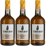 Sandeman | Fine White Porto | 3 x 0,75 Liter | Alkoholgehalt: 19% Vol. #