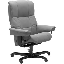 STRESSLESS Bürostuhl Mayfair Office Leder Grau Batick Wild Dove