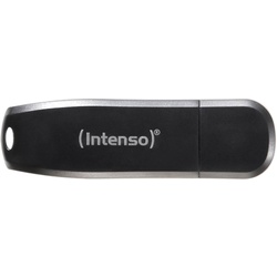 Intenso Speed Line (256 GB, USB A, USB 3.0), USB Stick, Schwarz