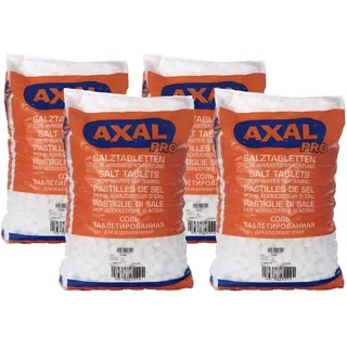 Axal Regeneriersalz 4 x 25 kg Salztabletten für Enthärtungsanlagen