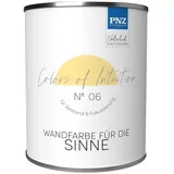 PNZ - Die Manufaktur Wandfarbe Colors of Intuition, reine Silikatfarbe, hochdeckend, große Farbtiefe gelb