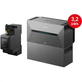 Anker SOLIX Solarbank 2 E1600 PRO Balkon-Stromspeichersystem + 1x BP1600 Erweite...