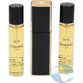 Chanel No. 5 Eau de Parfum refillable 20 ml + Eau de Parfum Nachfüllung 2 x 20 ml