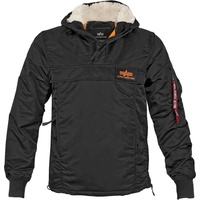 Alpha Industries HPO Windbreaker Anorak schwarz, Größe XL
