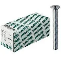 E-NORMpro Senkkopfschraube DIN 965 M 6 x 80 verzinkt
