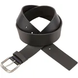 HUGO BOSS Ledergürtel HUGO BLUE "Berker_Sz40", Herren, Gr. 95, schwarz (schwarz 001), Büffelleder, unifarben, Gürtel Ledergürtel, mit BOSS-Schriftzug