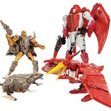 Hasbro Actionfigur Transformers Beast Wars BWVS-05 Rattrap vs. Terrorsaur Actionfiguren S