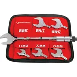 Rothenberger Drehmoment-Gabelschlüssel-Set 17-22-24-26-27-29mm