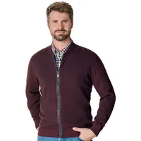 CasaModa Strickjacke CASAMODA Strickjacke uni rot 5XL