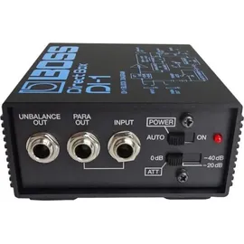 Boss DI-1 aktive DI-Box mit XLR Kabel