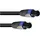 PSSO  Lautsprecherkabel Speakon 4x4 15m sw