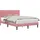 vidaXL Moderner Bettrahmen 120 x 200 cm Rosa