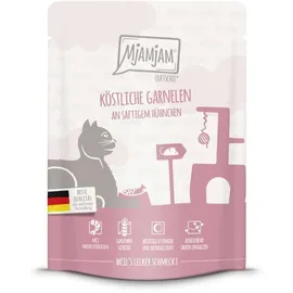 MjAMjAM Quetschie Garnelen an saftigem Hühnchen 24 x 300 g