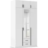 Rauch Wäscheschrank GAMMA 136 x 248 x 54 cm Alpinweiß