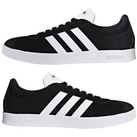 Adidas VL Court 2.0 core black/cloud white/cloud white 40