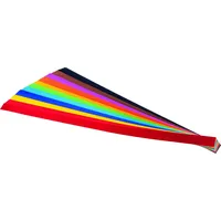 Folia Flechtstreifen 130g/m2, 50x1,5cm, 200 Streifen 10-farbig sortiert
