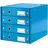 Schubladenbox 29,0 x 36,0 x 28,3 cm 1-tlg. blau