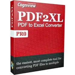 Cogniview PDF2XL Pro, 1 User