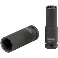 KS Tools 1/2" 12-kant-Kraft-Stecknuss, lang, 32 mm