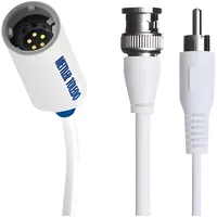 Mettler-Toledo InLab Isoliertes Sensorkabel, Weiß, MultiPin-BNC/RCA, 1.2m Länge