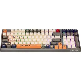 A4Tech Mechanische Tastatur A4TECH BLOODY S98 USB Aviator (BLMS Red Switches) A4TKLA47260 - Grün