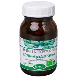 Sanatur Bio Spirulina + Bio Chlorella 2in1 Tabletten 250 St.