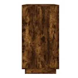 vidaXL Sideboard Räuchereiche 80x34x75 cm Holzwerkstoff