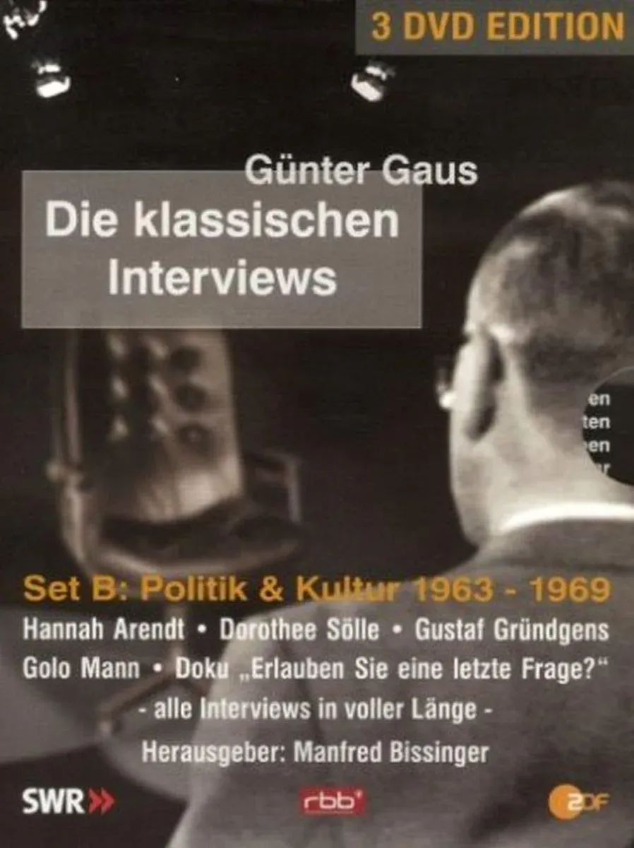 Günter Gaus - Die klassischen Interviews: Politik & Kultur 1963 - 1969 (3 DVDs) (Neu differenzbesteuert)