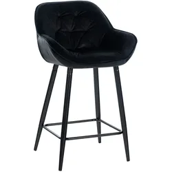 CLP Barhocker Gibson schwarz/Samt