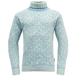 Devold of Norway Svalbard Wool High Neck offwhite/anth. (020A) S