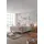 Hasena Boxspringbett 140-180 cm Braun / Hellgrau, Liegefläche:160 x 200 cm, Topper:Base-Topper