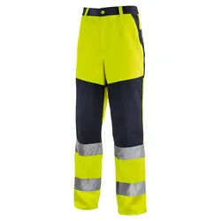 Warnschutz Bundhose "ROCHESTER" gelb/marine - 102 - gelb