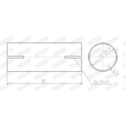 WALKER Rohrverbinder, Abgasanlage  82466