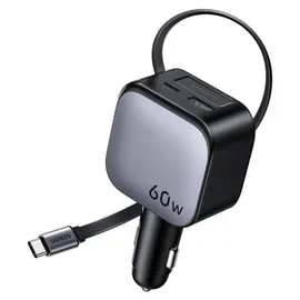 UGREEN EC602 60W Kfz Ladegerät 1x USB-A 1x USB-C grau