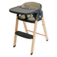 BOJUNGLE Hochstuhl bis 110 kg schwarz