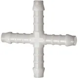 Riegler Kreuzverbindungsstutzen für Schlauch 4 mm mehrfarbig