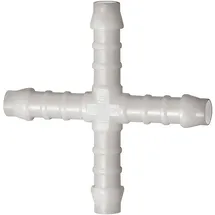 Riegler Kreuzverbindungsstutzen für Schlauch 4 mm mehrfarbig