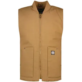 West Coast Choppers Heavy Duty Weste - Brown - S