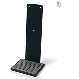 Blanc HYGIENIC Tischständer Cosmos mit Auffangschale in Edelstahl, Anthrazit oder Weiß für Desinfektionsspender SENSOR Cosmos