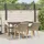 vidaXL Garten Essgruppe 5-tlg. Beige