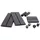 KHW Demeter Erweiterungsset 82 x 44 x 31 cm Anthrazit