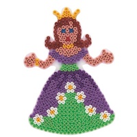 Hama Beads Pegboard-Princess