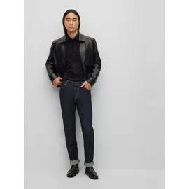 Boss Slim Fit Businesshemd mit Performance-Stretch Schwarz 44